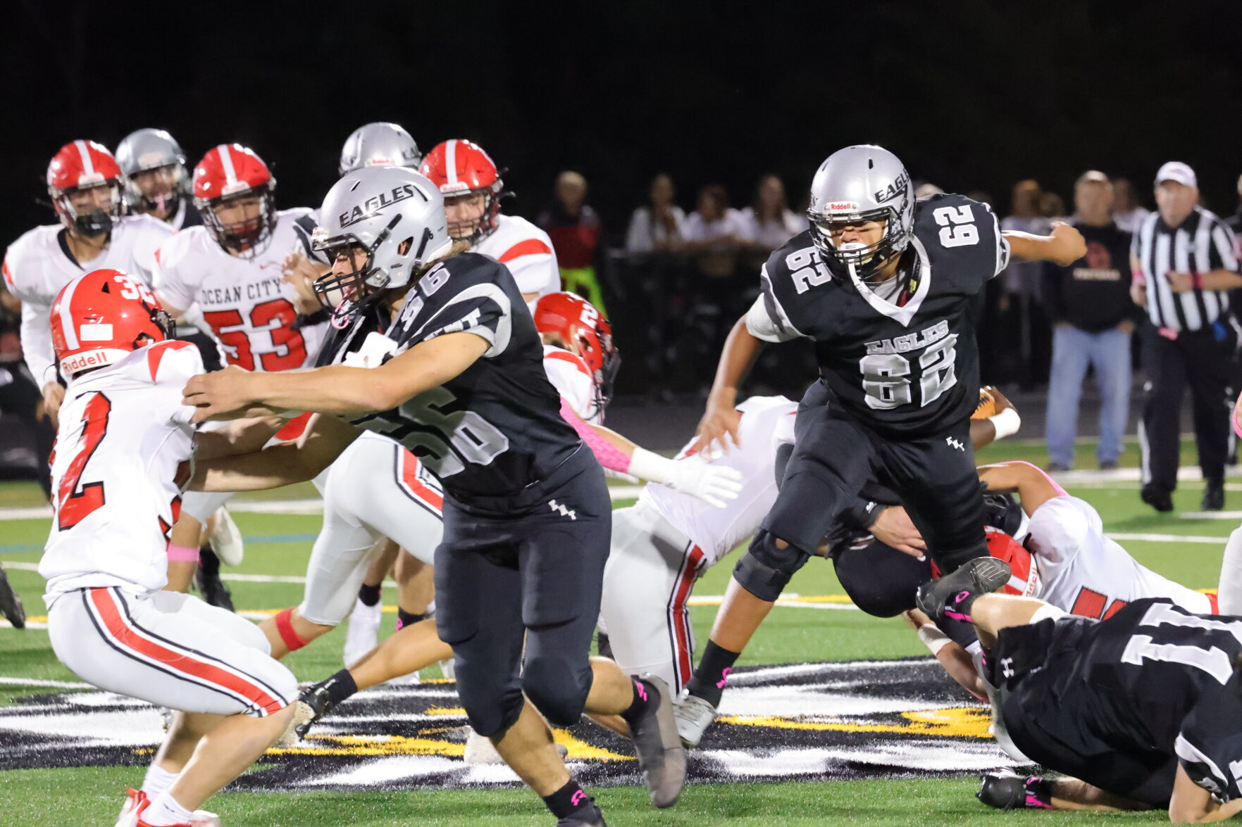 Ocean City vs Egg Harbor Township football game